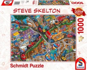 Schmidt Spiele Puzzle PQ 1000 Steve Skeleton Godziny szczytu G3 1