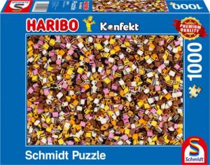 Schmidt Spiele Puzzle PQ 1000 Haribo Lukrecjowe żelki G3 1