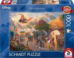 Schmidt Spiele Puzzle PQ 1000 Thomas Kinkade Słoń Dumbo G3 1