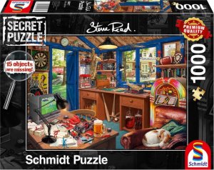 Schmidt Spiele Puzzle PQ 1000 (Secret Puzzle) Warsztat taty G3 1