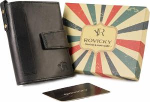 Rovicky Skórzany portfel męski w stylu retro Rovicky NoSize 1