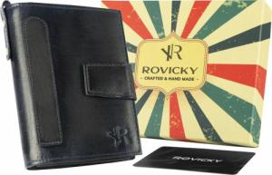Rovicky Skórzany portfel męski w stylu retro Rovicky NoSize 1