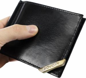 Rovicky Stylowa, skórzana banknotówka męska z przegródkami na karty Rovicky NoSize 1