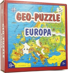 Abino Układanka edukacyjna Geo-Puzzle Europa 1