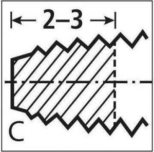 Format Gwintownik ręczny, metryczny FORMAT 3