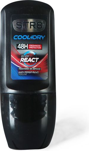 STR8 Cool+Dry Body React Dezodorant w kulce 50ml 1