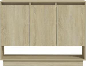 vidaXL Szafka, kolor dąb sonoma, 97x31x75 cm, płyta wiórowa 5