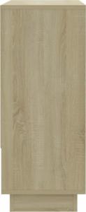 vidaXL Szafka, kolor dąb sonoma, 97x31x75 cm, płyta wiórowa 7