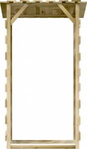 Drewutnia vidaXL 3096650 sosnowa 90 cm 4