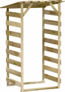 Drewutnia vidaXL 3096648 sosnowa 90 cm 3