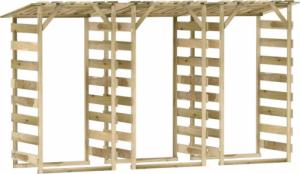 Drewutnia vidaXL 3096649 sosnowa 90 cm 2