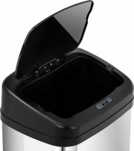 Kosz na śmieci Fromm & Starck bezdotykowy srebrny (10260212) 3