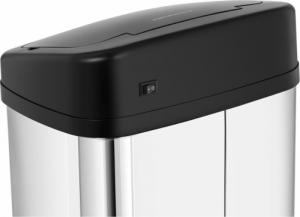 Kosz na śmieci Fromm & Starck bezdotykowy srebrny (10260212) 4