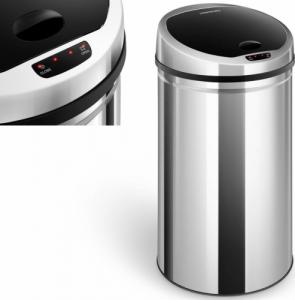 Kosz na śmieci Fromm & Starck Kosz na śmieci automatyczny bezdotykowy z czujnikiem ruchu zasięg 30 cm 40 l Kosz na śmieci automatyczny bezdotykowy z czujnikiem ruchu zasięg 30 cm 40 l 1