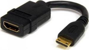 Adapter AV StarTech HDMI Mini - HDMI czarny (JAB-1885369) 1