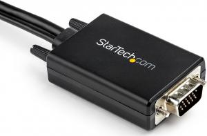 Kabel StarTech HDMI - D-Sub (VGA) + USB-A 2m czarny (VGA2HDMM2M) 4