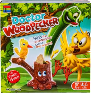 DK Gra Doktor Dzięcioł I Szalony Robaczek Złap Robaka 5