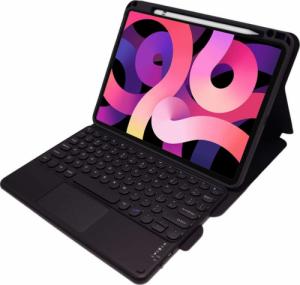 Alogy Etui Alogy Klawiatura Bluetooth Touchpad 4w1 Magnetyczne Pencil do Apple iPad Air 4 2020 / 5 2022 Czarne 6