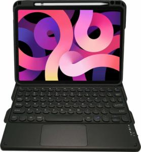 Alogy Etui Alogy Klawiatura Bluetooth Touchpad 4w1 Magnetyczne Pencil do Apple iPad Air 4 2020 / 5 2022 Czarne 7