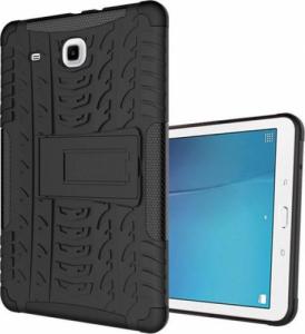 Etui na tablet Alogy Pancerne etui Alogy Samsung Galaxy Tab E 9.6 T560/ T561 czarne + Szkło 2