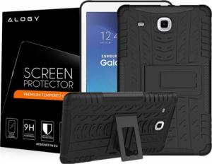 Etui na tablet Alogy Pancerne etui Alogy Samsung Galaxy Tab E 9.6 T560/ T561 czarne + Szkło 8