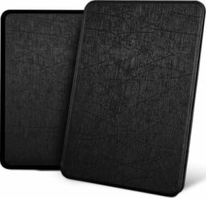 Pokrowiec Alogy Leather Smart Case do Kindle Paperwhite 4 Czarny połysk + szkło 1
