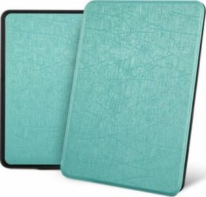 Pokrowiec Alogy Leather Smart Case do Kindle Paperwhite 4 Niebieski połysk + szkło 1