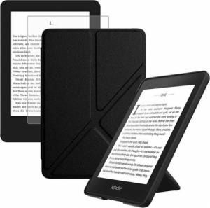 Pokrowiec Alogy Origami Kindle Paperwhite 4 Czarny + szkło 1