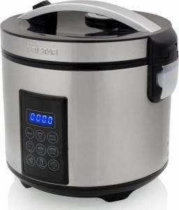 Tristar Cyfrowy ryżowar-parowar, RK-6138, 900 W, 2,2 L, srebrny! 2