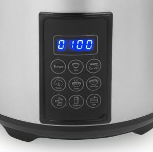 Tristar Cyfrowy ryżowar-parowar, RK-6138, 900 W, 2,2 L, srebrny! 6