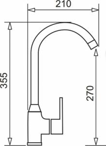 Bateria kuchenna Pyramis Bateria Pyramis Lungo karbon 90930701 2