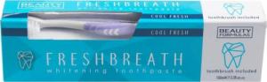 Beauty Formulas BEAUTY FORMULAS_Freshbreath Whitening Toothpaste wybielająca pasta do zębów 100ml + szczoteczka 1 szt. 1