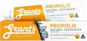 Grants of Australia GRANTS OF AUSTRALIA_Propolis Natural Toothpaste With Mint ochronna propolisowa pasta do zębów bez fluoru 110g 1