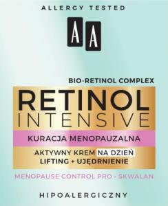 AA AA Retinol Intensive Kuracja Menopauzalna aktywny krem na dzień liftingująco-ujędrniający na dzień 50ml 1
