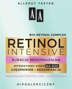 AA Retinol Intensive Kuracja Menopauzalna aktywny krem na dzień regenerujco-ujędrniający na noc 50ml 1