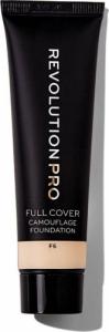 Makeup Revolution MAKEUP REVOLUTION_Pro Full Cover Camouflage Foundation kryjący podkład do twarzy F6 25ml 1