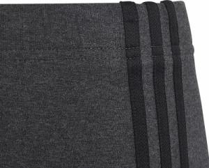 Adidas Legginsy adidas 3S Leg Jr HB7937 HB7937 szary 140 cm 3