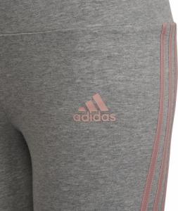 Adidas Legginsy adidas 3S Tight Jr HD4368 HD4368 szary 170 cm 3