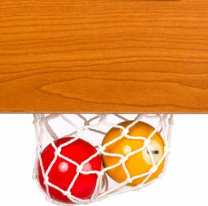 GamesPlanet Mini bilard stołowy z akcesoriami 92 x 52 x 19 cm - jasny 7