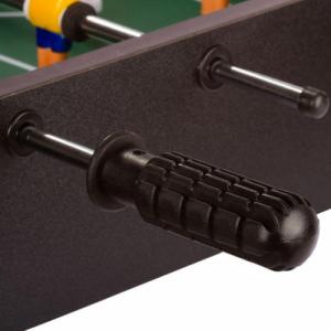 GamesPlanet Mini piłkarzyki stołowe z nożami 70 x 37 x 25 cm - czarne 4