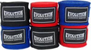 Evolution Bandaż bokserski Evolution SB-300 czarny 1