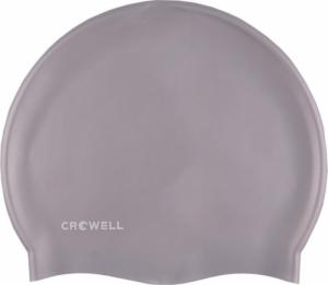 Crowell Czepek pływacki silikonowy Crowell Mono Breeze kol.6 srebrny 1