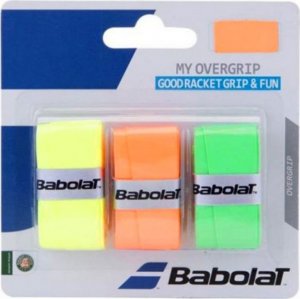 Babolat Owijka Babolat My Overgrip 3szt pomarańczowo/zielone/żółte 653045 1