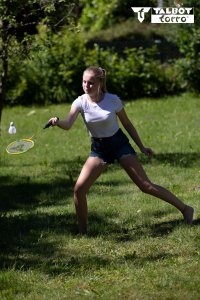 Talbot Torro Rakieta do badmintona Talbot Torro Attacker żółta 429806 3