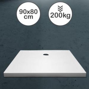 Brodzik Aquamarin Aquamarin Brodzik prostokątny 90 x 80 cm 3