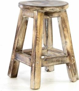 Divero DIVERO Vintage stołek, 40 cm 1