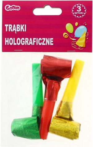 GoDan Zestaw 3 trabki holograficzne 2