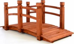 Garthen Drewniana kładka mostek ogrodowy Garth 150 cm 1