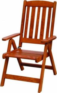 Rojaplast Drewniane krzesło ogrodowe LUISA 1