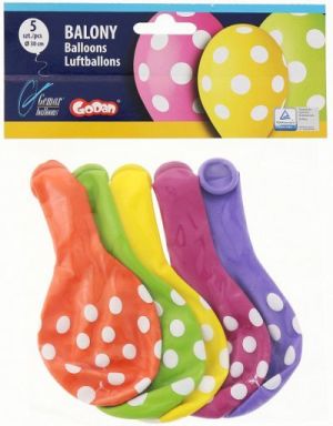 GoDan Balony Premium Grochy 12" 2